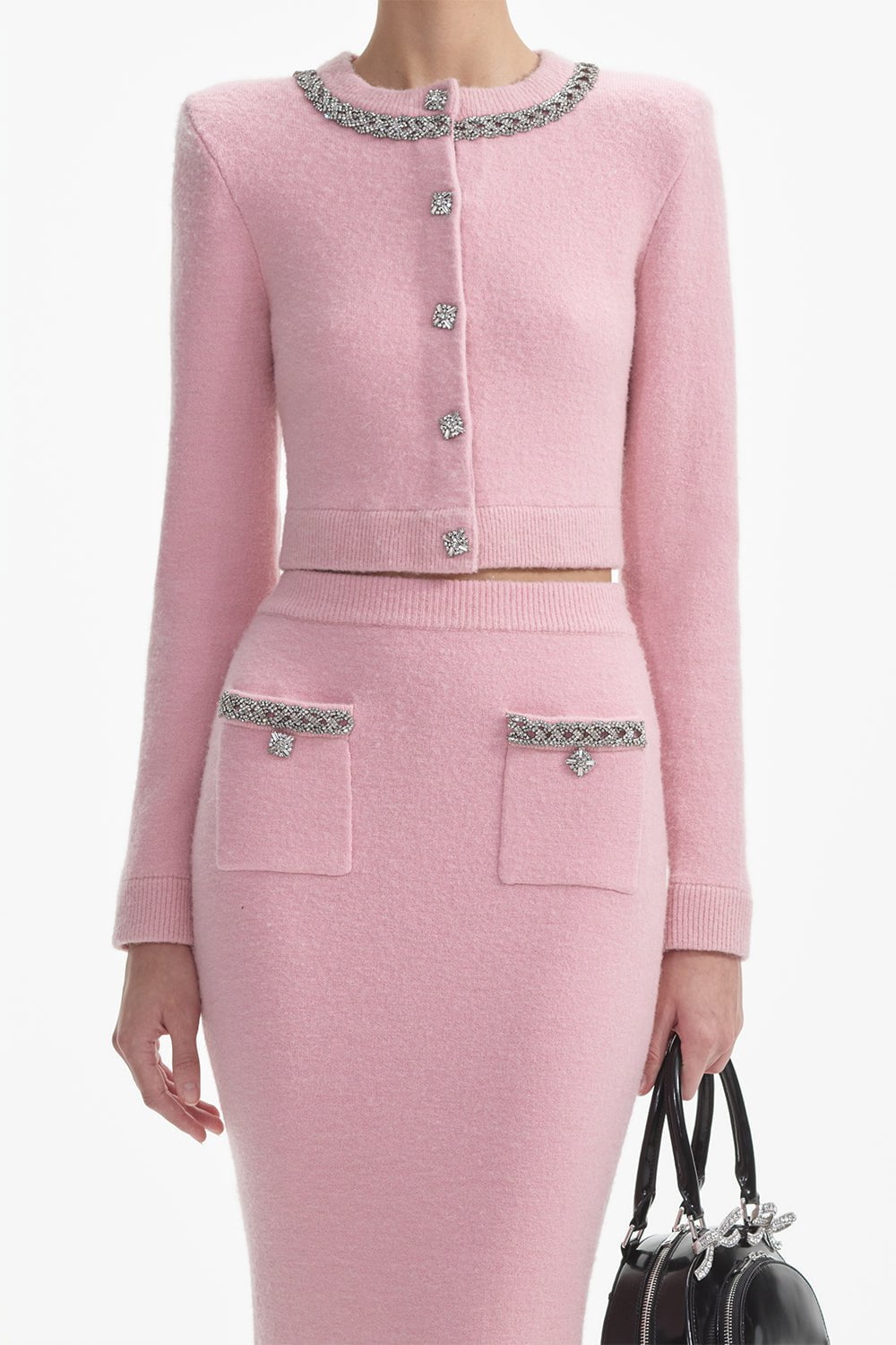 self-portrait-Embellished Cardigan-