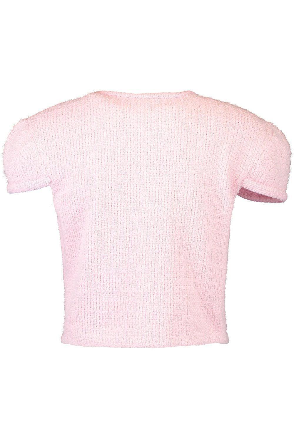 self-portrait-Jewel Button Top-