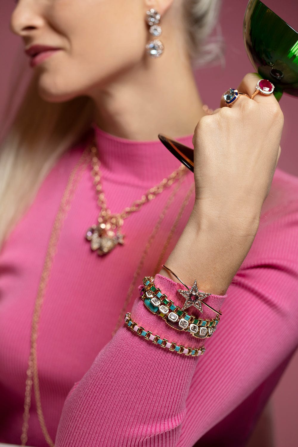 SELIM MOUZANNAR-Istanbul Bracelet-ROSE GOLD