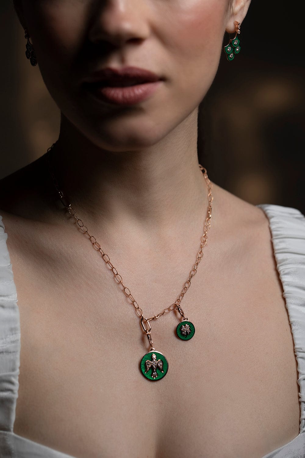 SELIM MOUZANNAR-Kastak Chain 45cm-ROSE GOLD