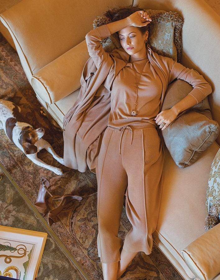 SELIM MOUZANNAR-Tourmaline and Pink Sapphire Pendant Necklace-ROSE GOLD