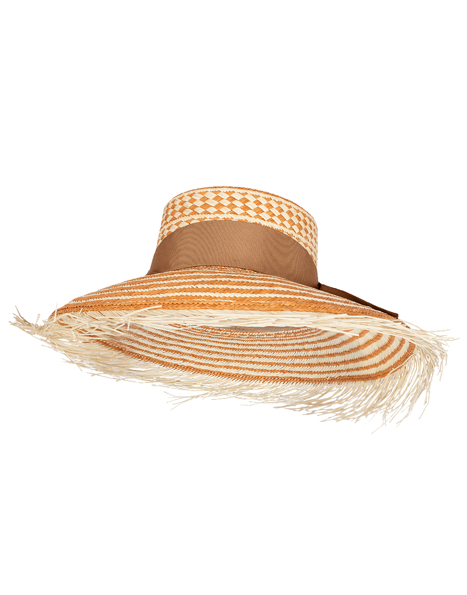 SENSI STUDIO-Hippie Columbia Bucket Hat-BEIGE