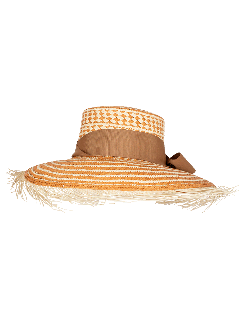 SENSI STUDIO-Hippie Columbia Bucket Hat-BEIGE