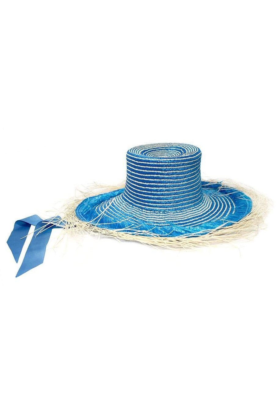 SENSI STUDIO-Fiesta Hippie Hat With Necktie-