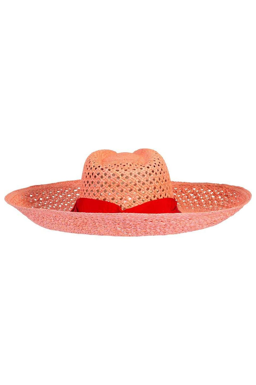 SENSI STUDIO-Open Weave Aguacate Hat-