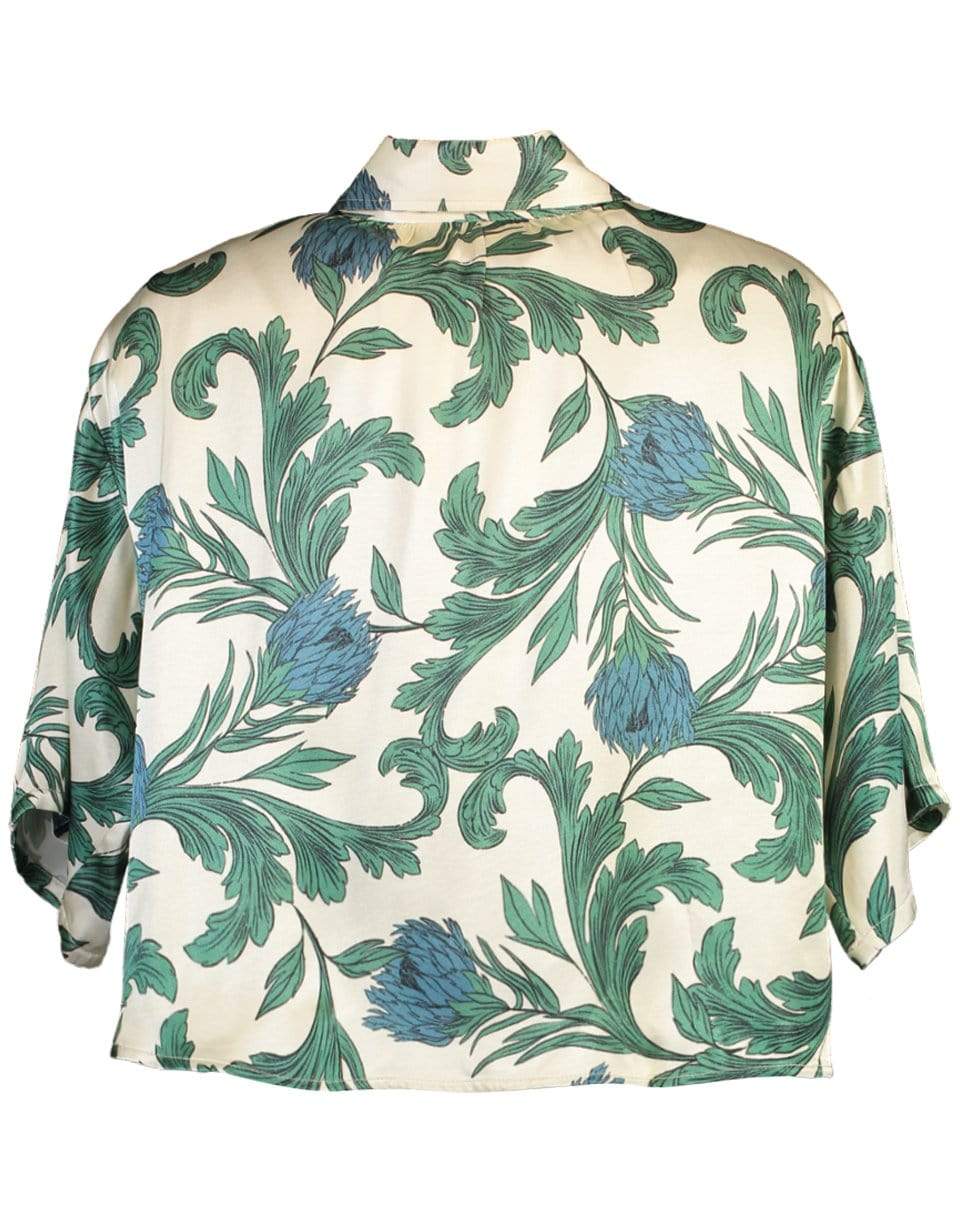 SENSI STUDIO-Cropped Shirt-
