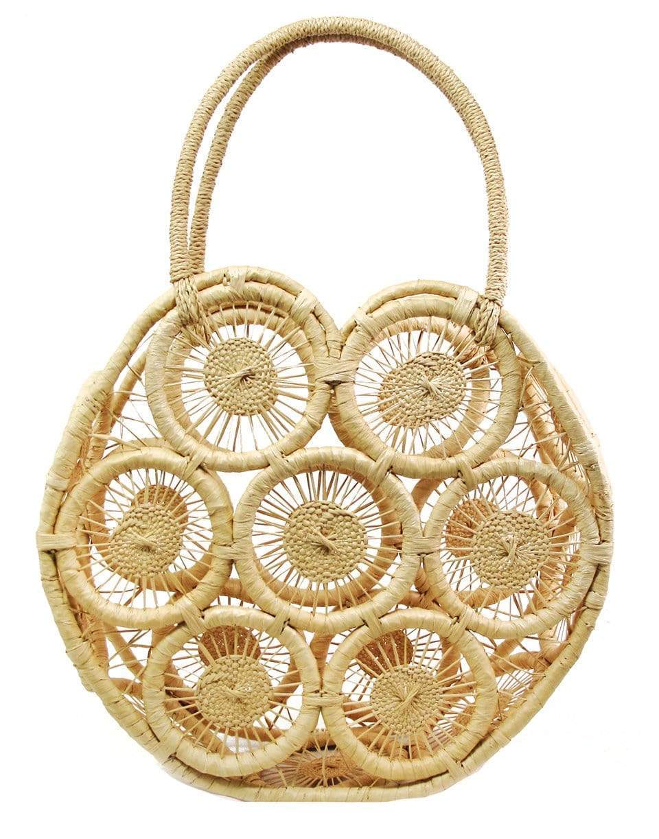 SENSI STUDIO-Round Canasta Calada Bag-