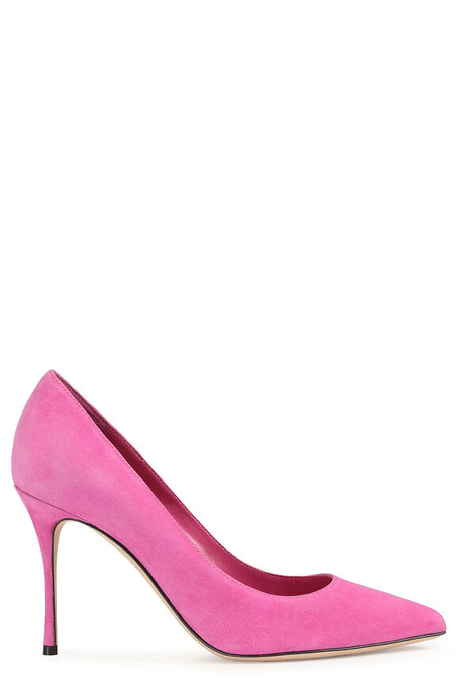 SERGIO ROSSI-Suede Pump-
