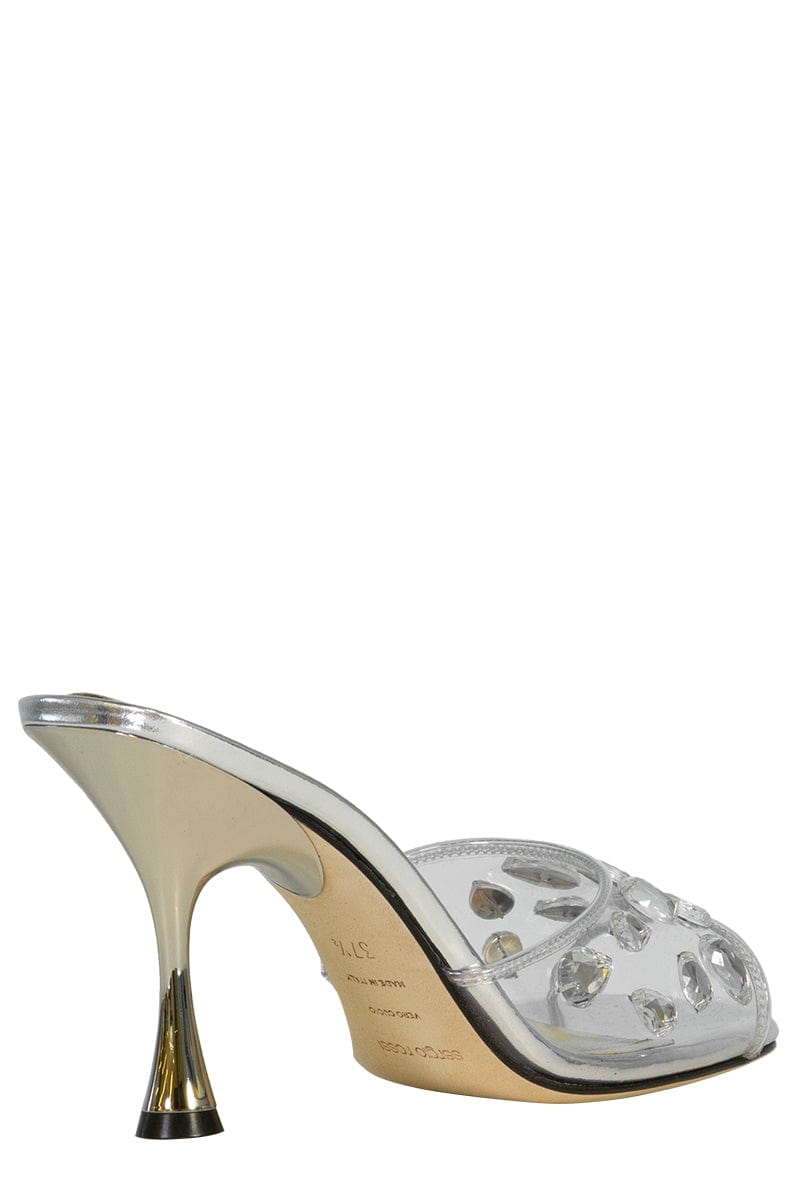 SERGIO ROSSI-Sabot Transparent Pump-