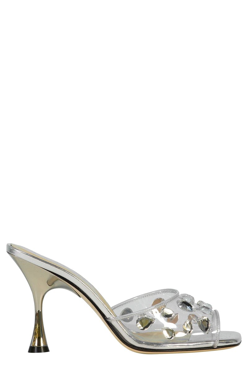 SERGIO ROSSI-Sabot Transparent Pump-