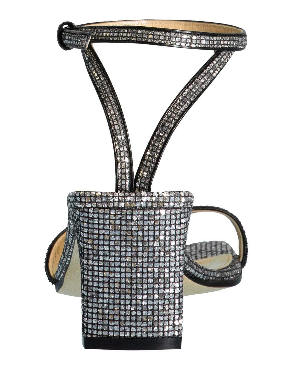 SERGIO ROSSI-Sr1 Crystal Strap Sandal-