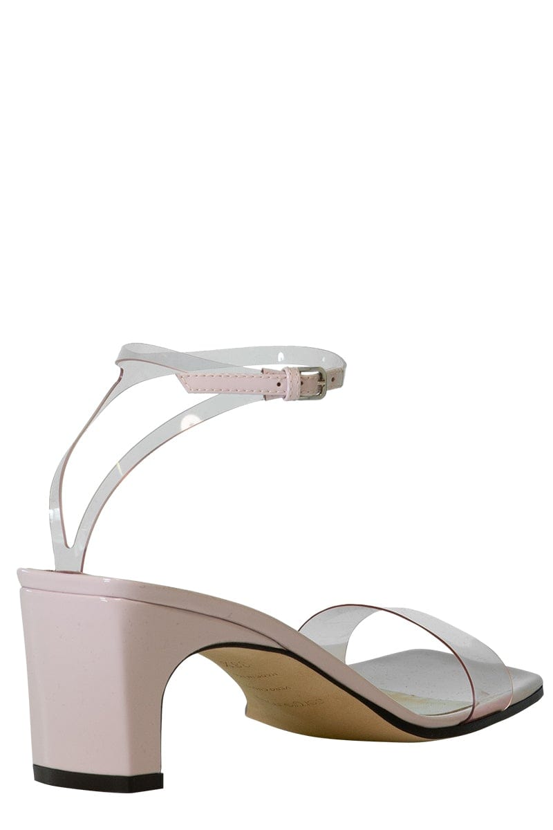 SERGIO ROSSI-Sandal With Block Heel-