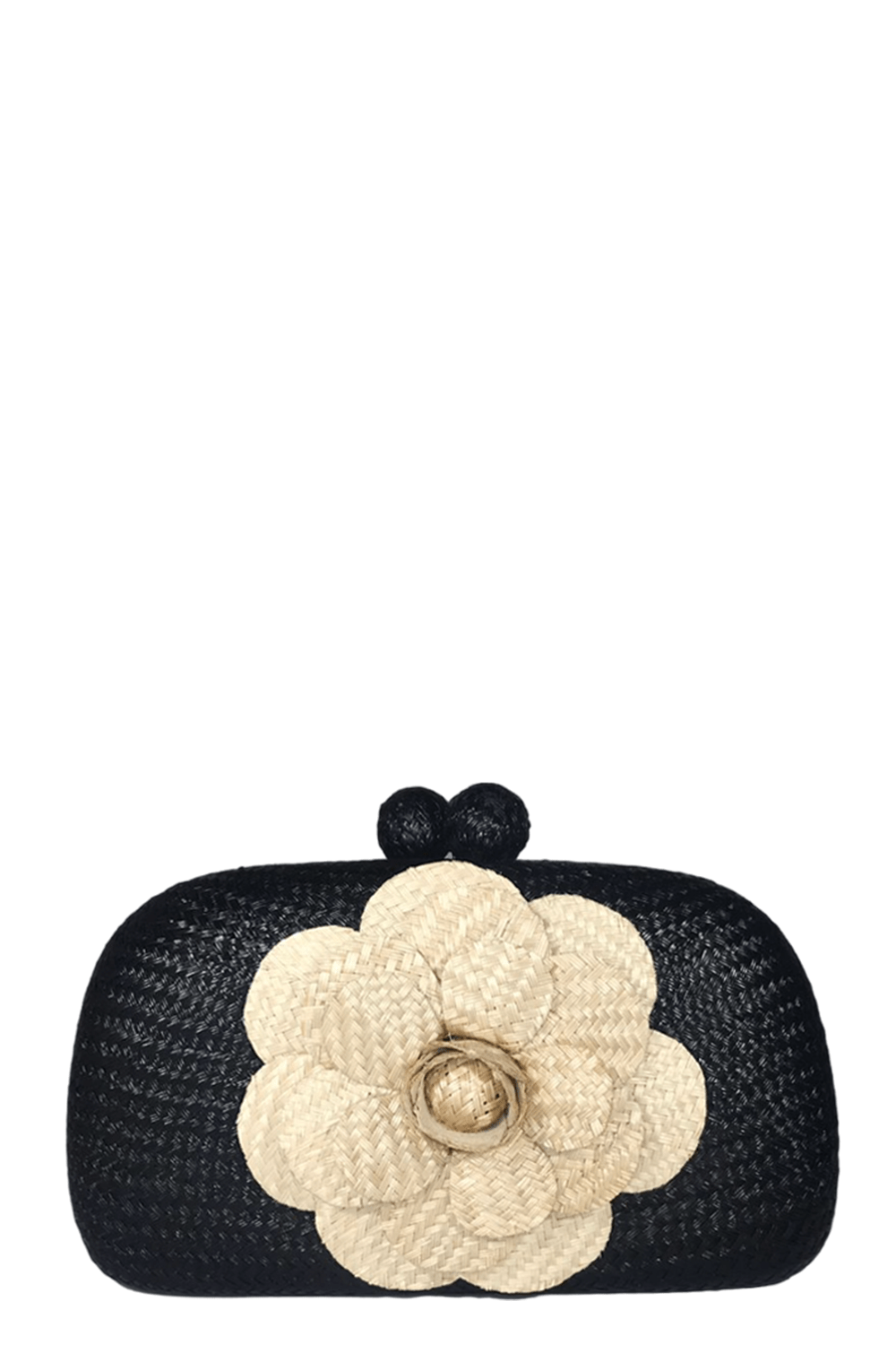 SERPUI-Mia Camelia Clutch - Black-BLK/SAND