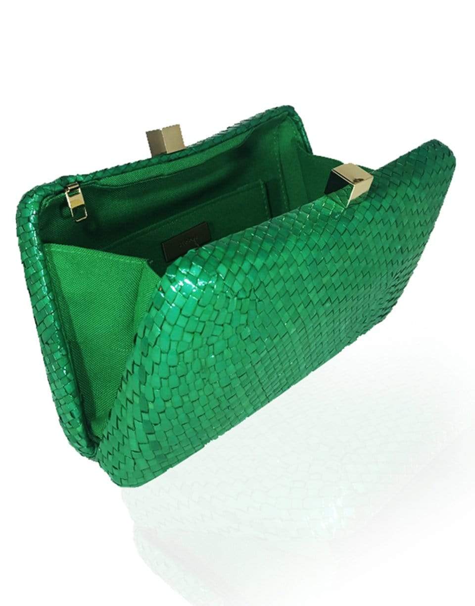 SERPUI-Charlotte Rm Clutch - Green-GREEN