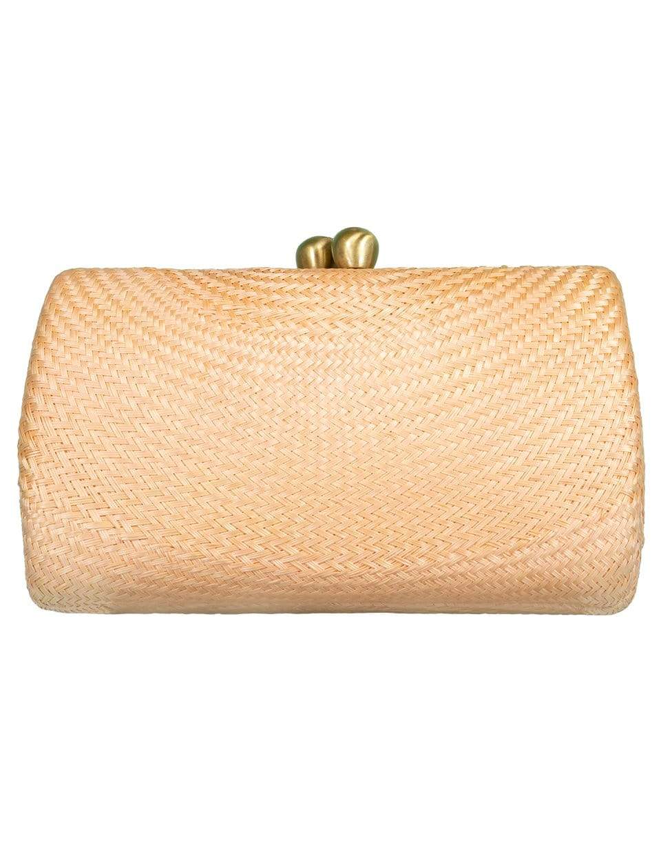 SERPUI-Peach Farah Diba Bun Clutch-PEACH