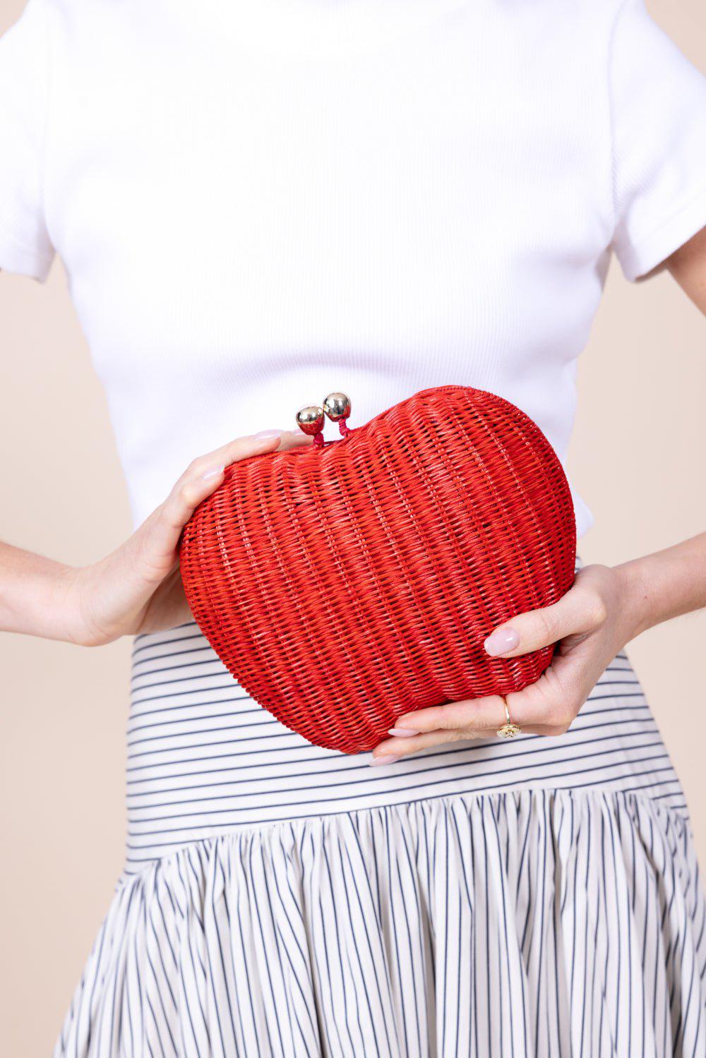 SERPUI-Tasty Apple Clutch-RED