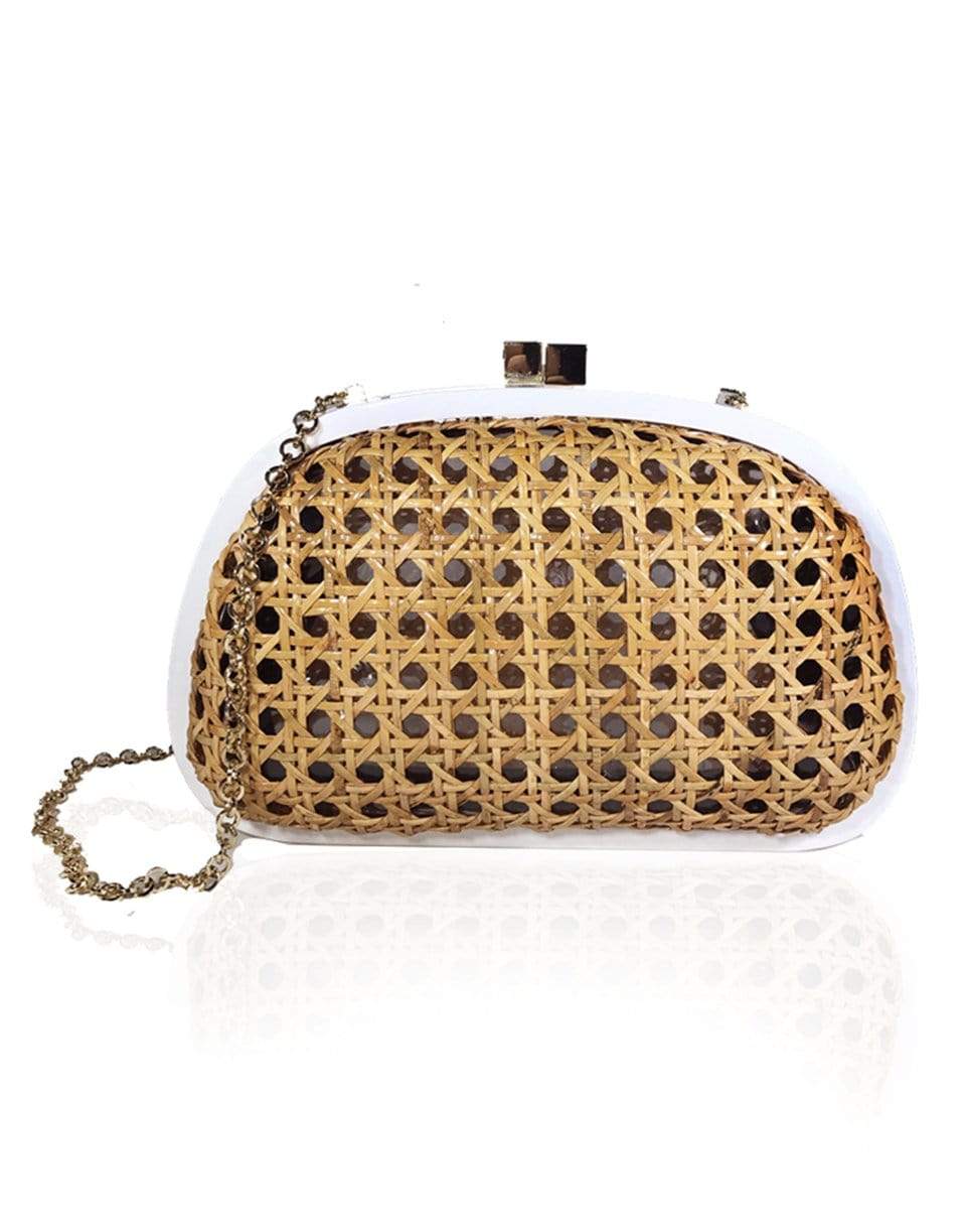 SERPUI-Mia Clutch - White-WHITE
