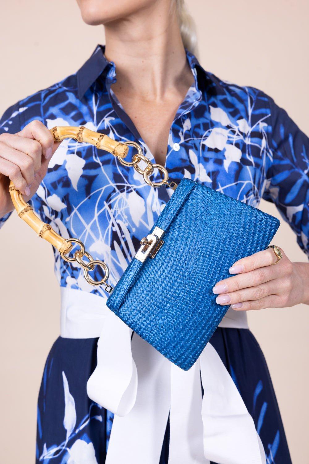 SERPUI-Chiara Bag - Blue-BLUE