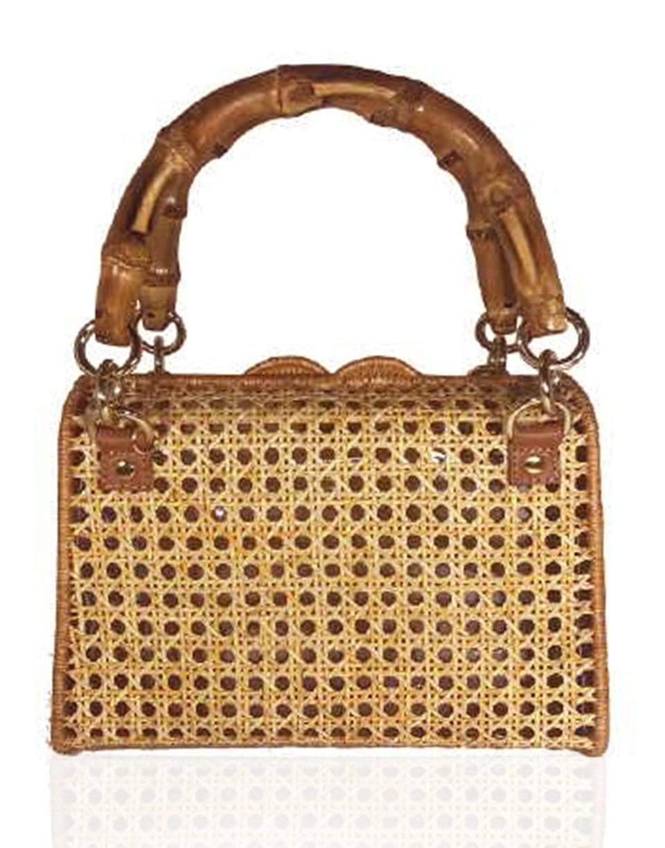 SERPUI-Valentina Om Top Handle Bag-LIGHT HONEY