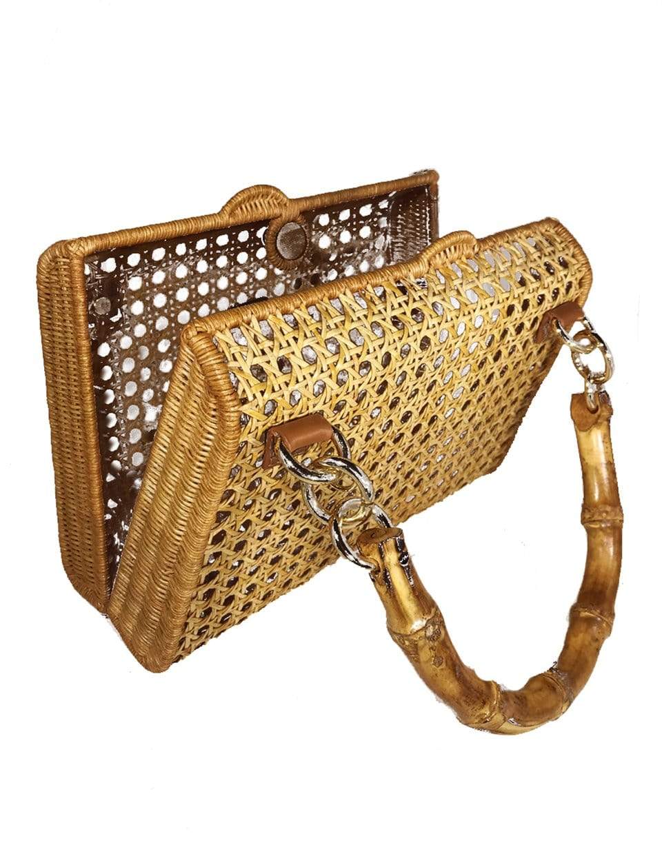SERPUI-Valentina Om Top Handle Bag-LIGHT HONEY