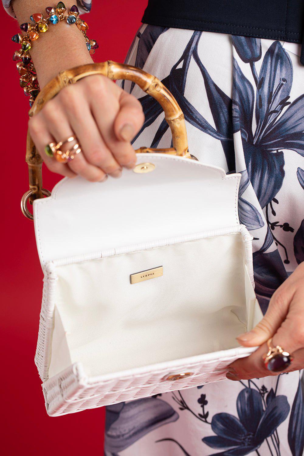 SERPUI-Abigail Bag - White-WHITE
