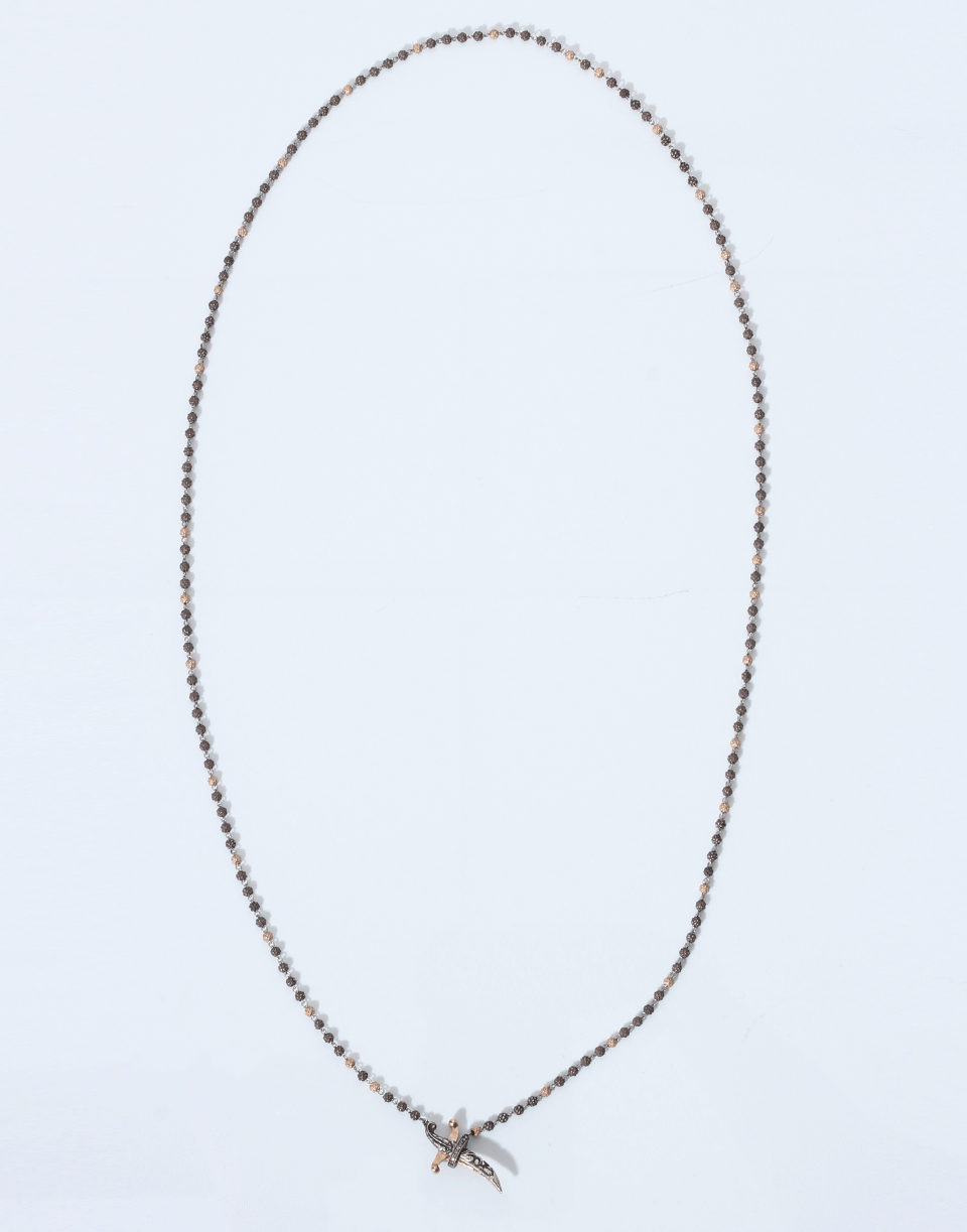 SEVAN BICAKCI-Rosary Necklace-ROSE GOLD