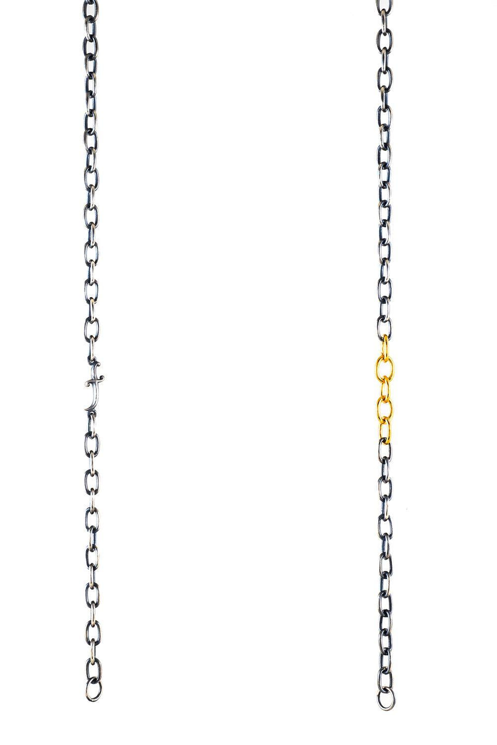 Open Chain Link Necklace-SILVER-61CM-JEWELRYFINE JEWELNECKLACE O-SEVAN BICAKCI