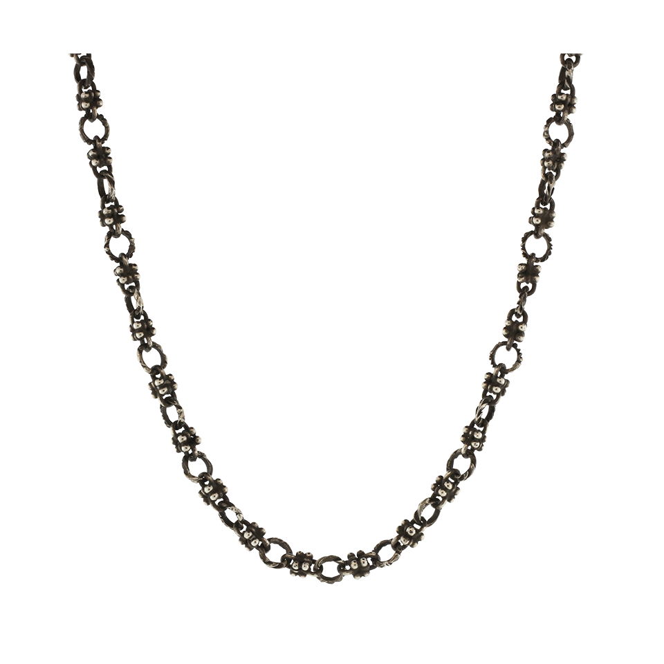 SEVAN BICAKCI-Silver Open End Fancy Chain-SILVER