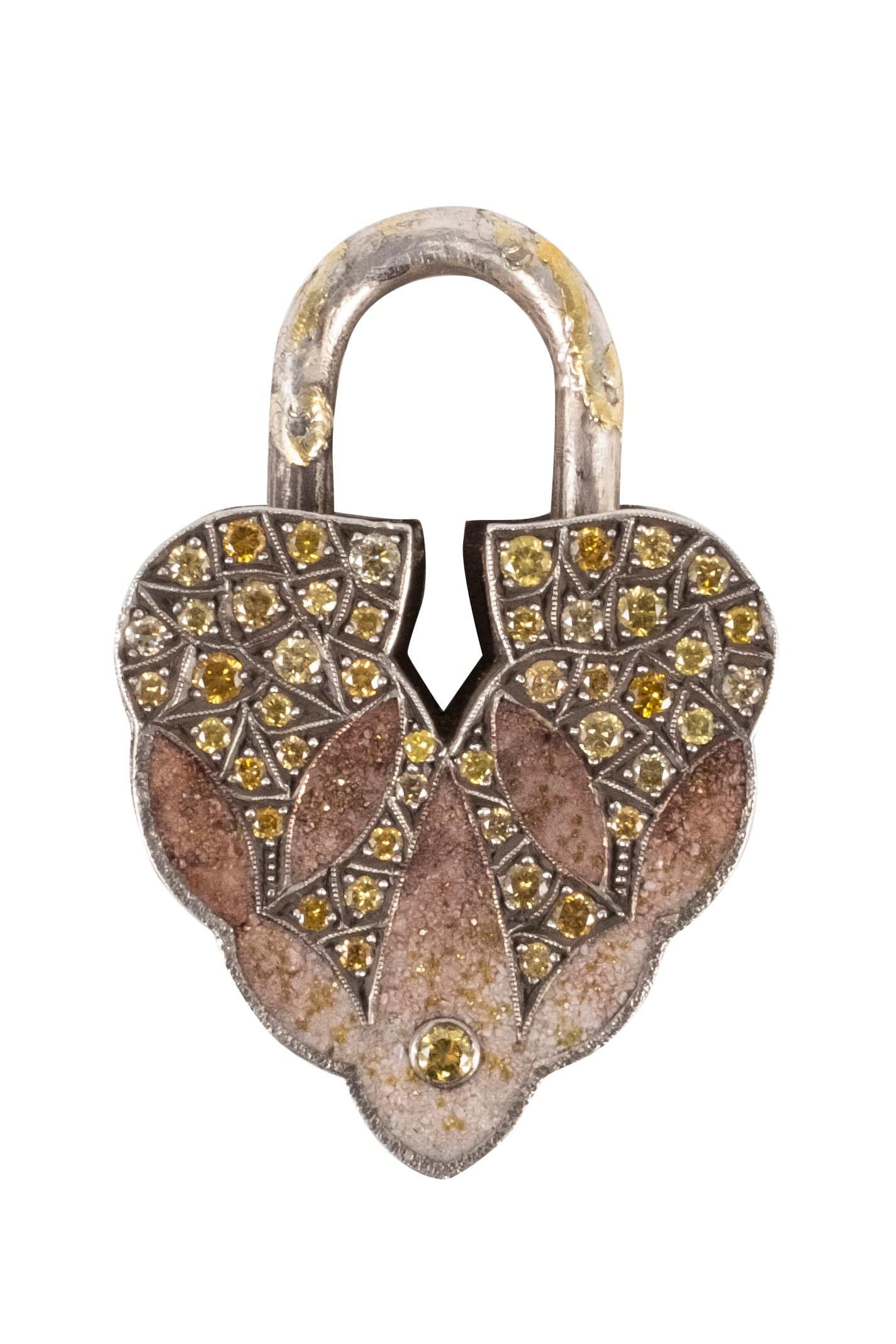 SEVAN BICAKCI-Aspen Leaf Lock-SILVER