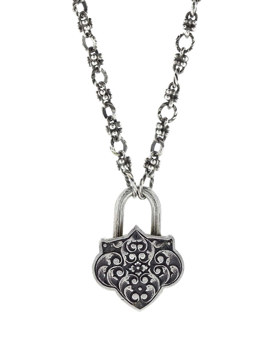 SEVAN BICAKCI-Large Lantern Lock Pendant-YELLOW GOLD