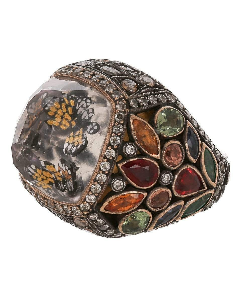 SEVAN BICAKCI-Carved Butterfly Ring-YELLOW GOLD