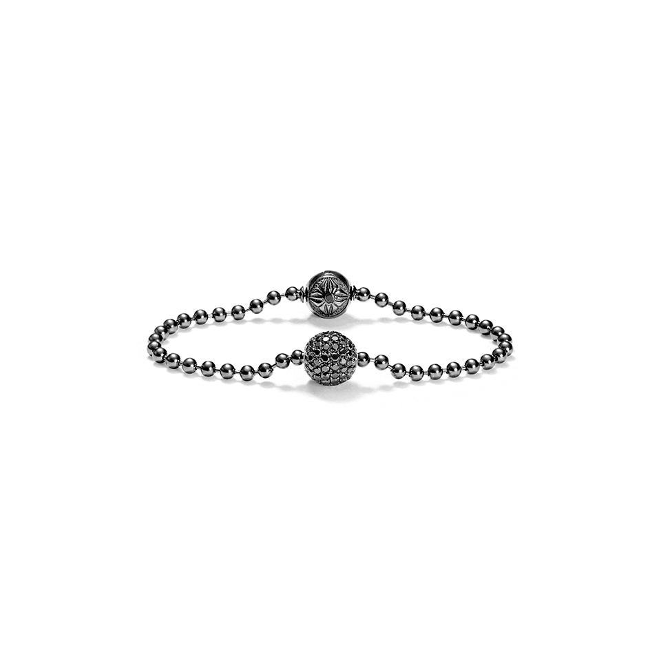 SHAMBALLA JEWELS-Black Diamond Royal Bracelet-BLACK GOLD