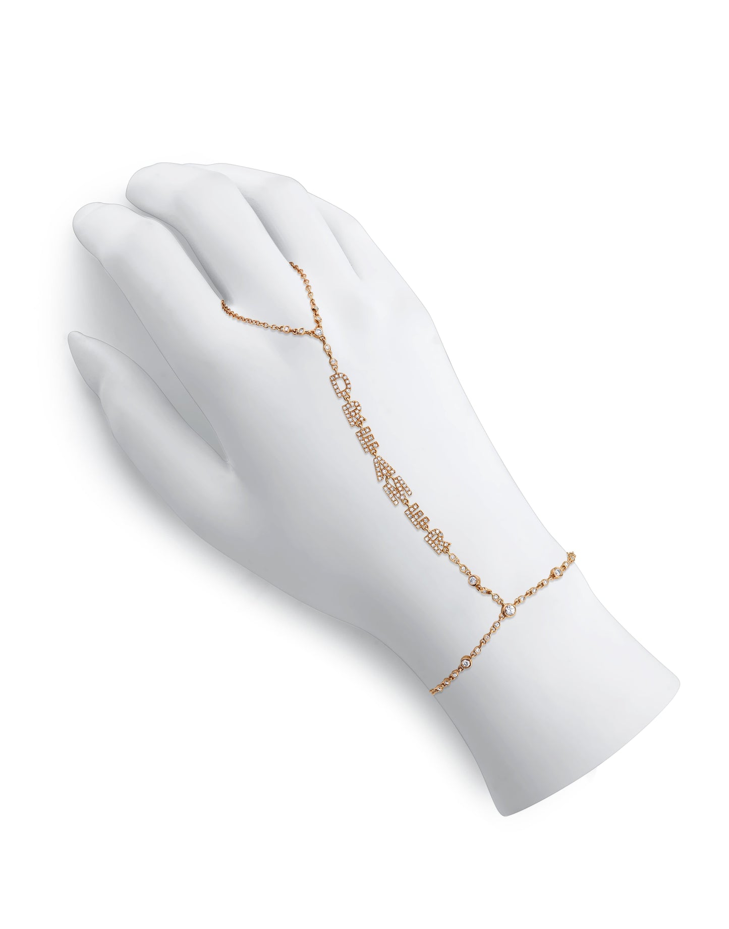 SHAY JEWELRY-Diamond Dreamer Hand Chain-ROSE GOLD