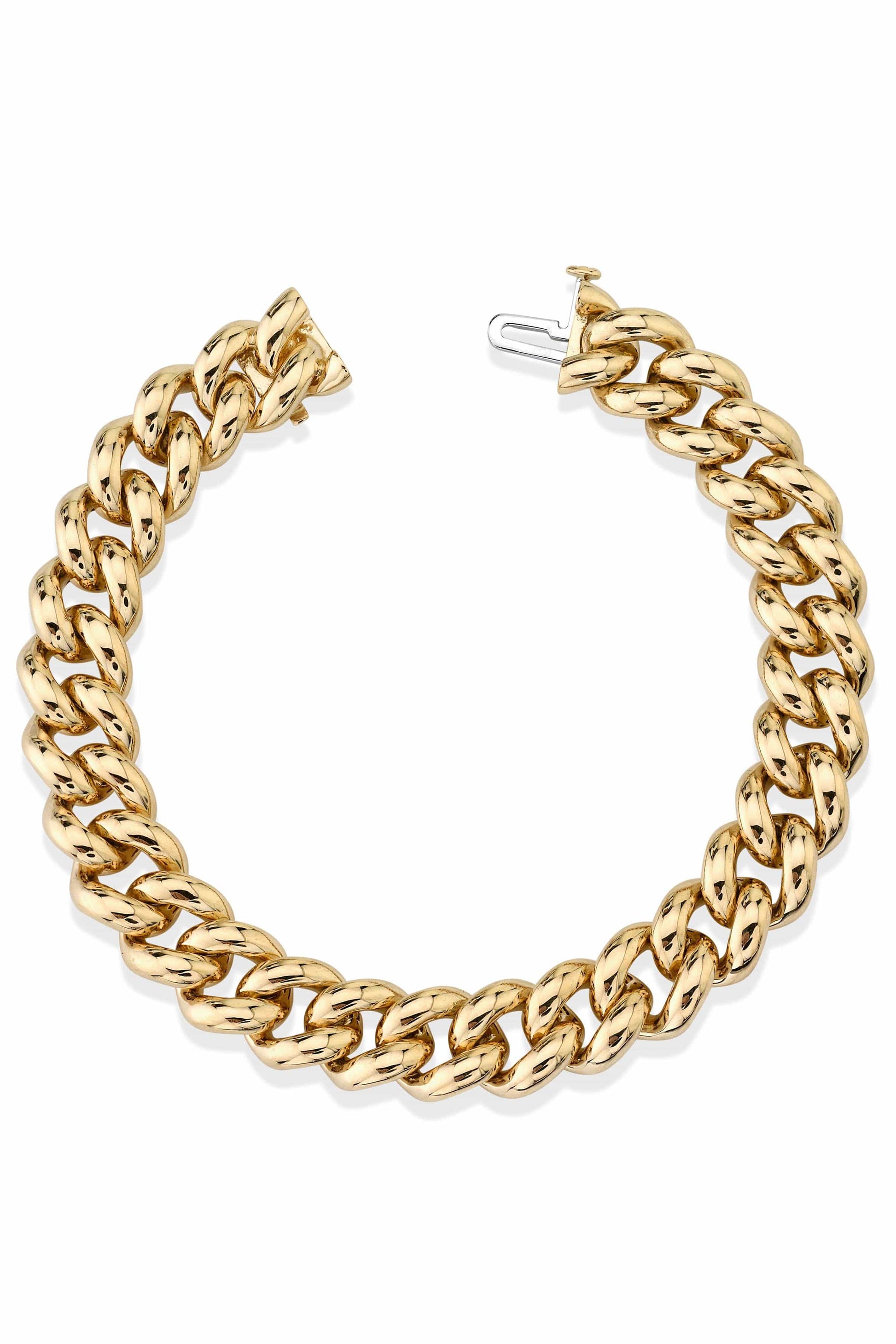 SHAY JEWELRY-Solid Gold Essential Link Bracelet-YELLOW GOLD