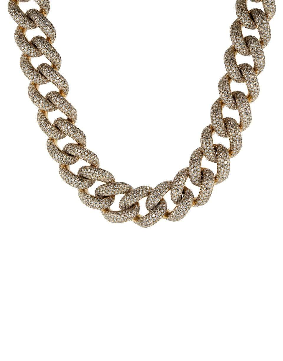 SHAY JEWELRY-Jumbo Pave Link Choker-ROSE GOLD