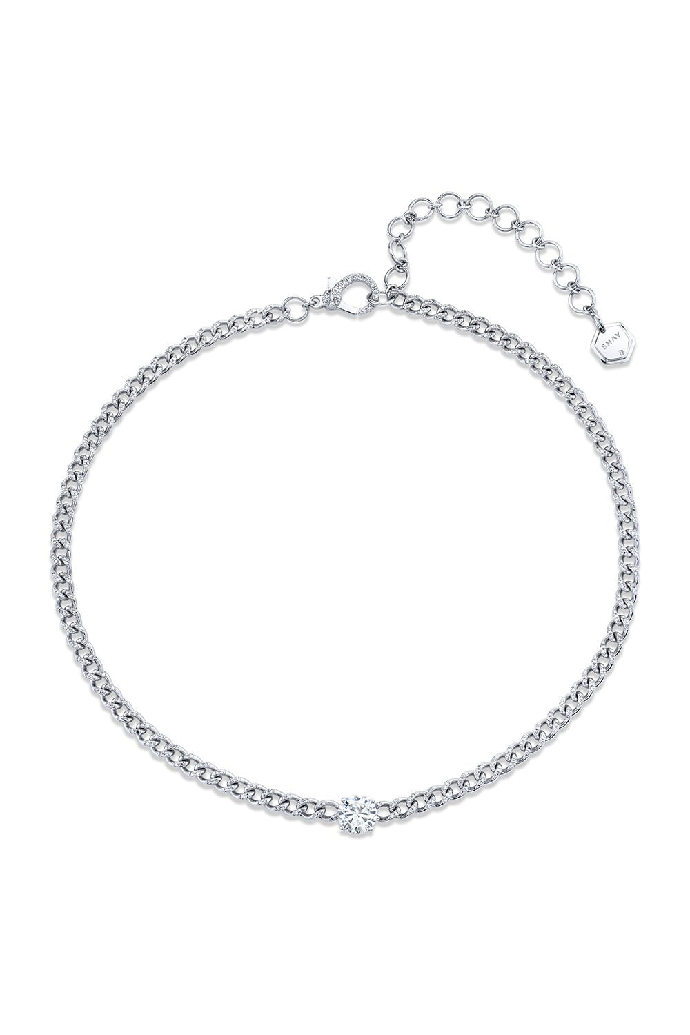 SHAY JEWELRY-Diamond Choker-WHITE GOLD