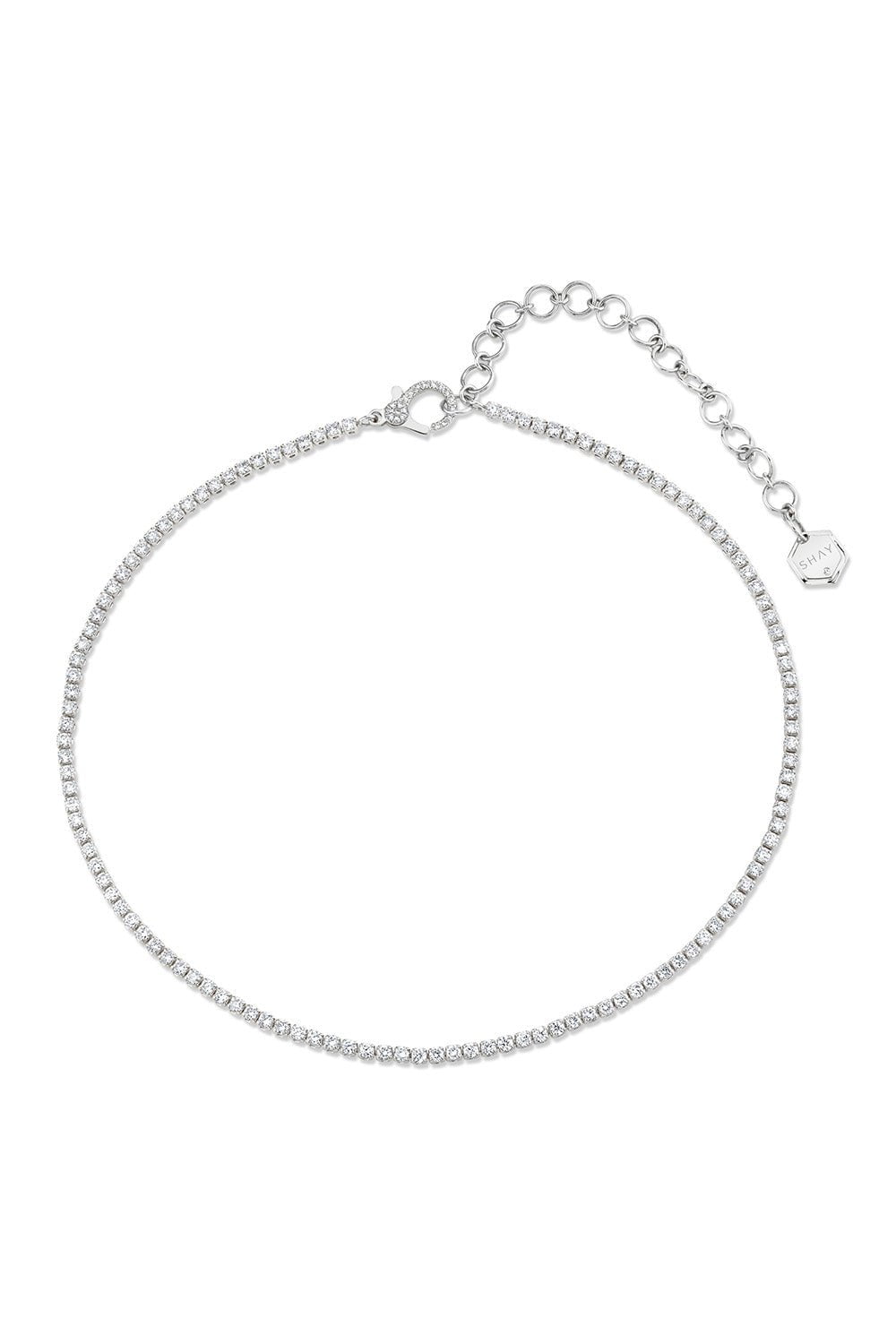 SHAY JEWELRY-Single Line Diamond Threads Choker-