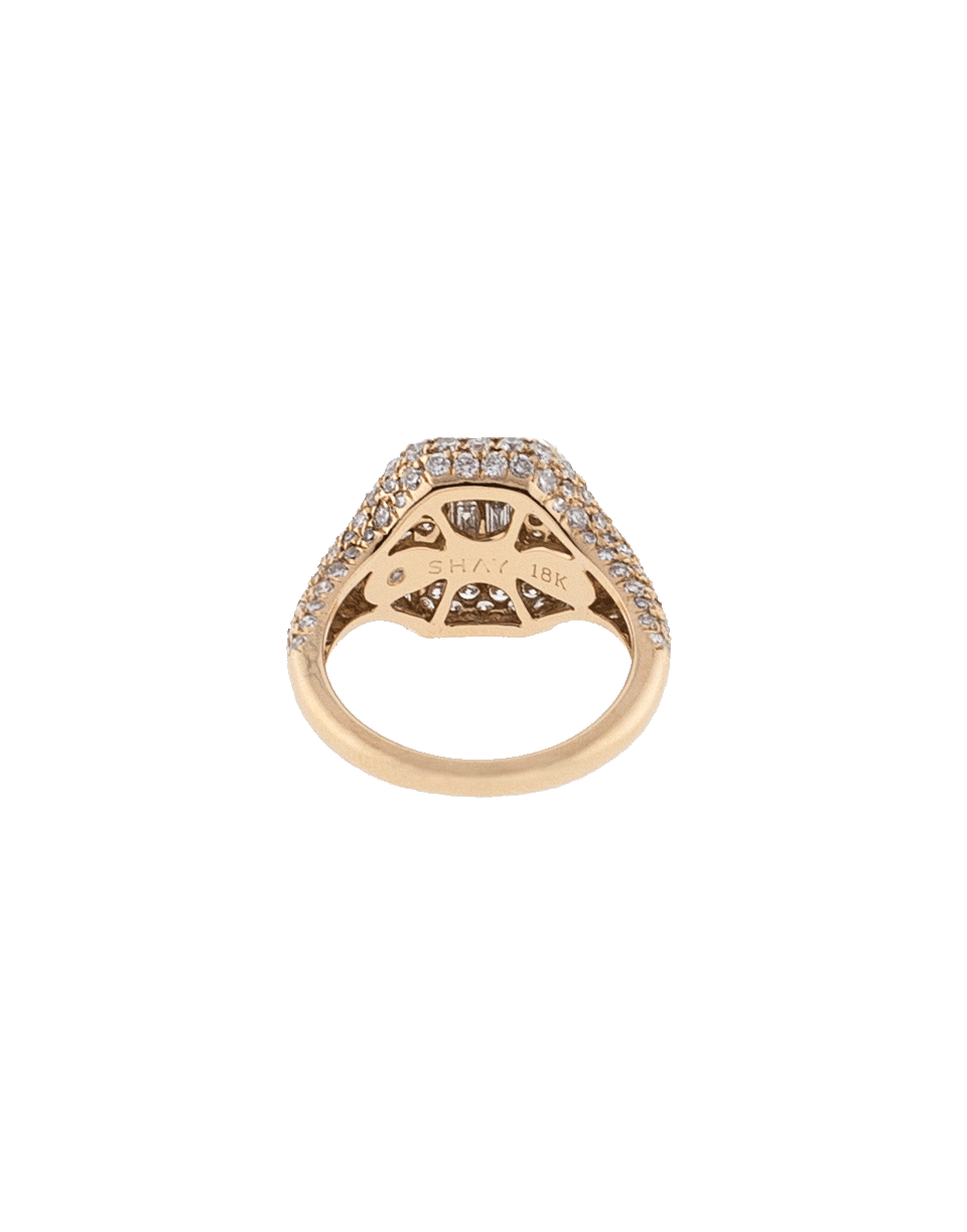 SHAY JEWELRY-Essential Pave Diamond Pink Ring-