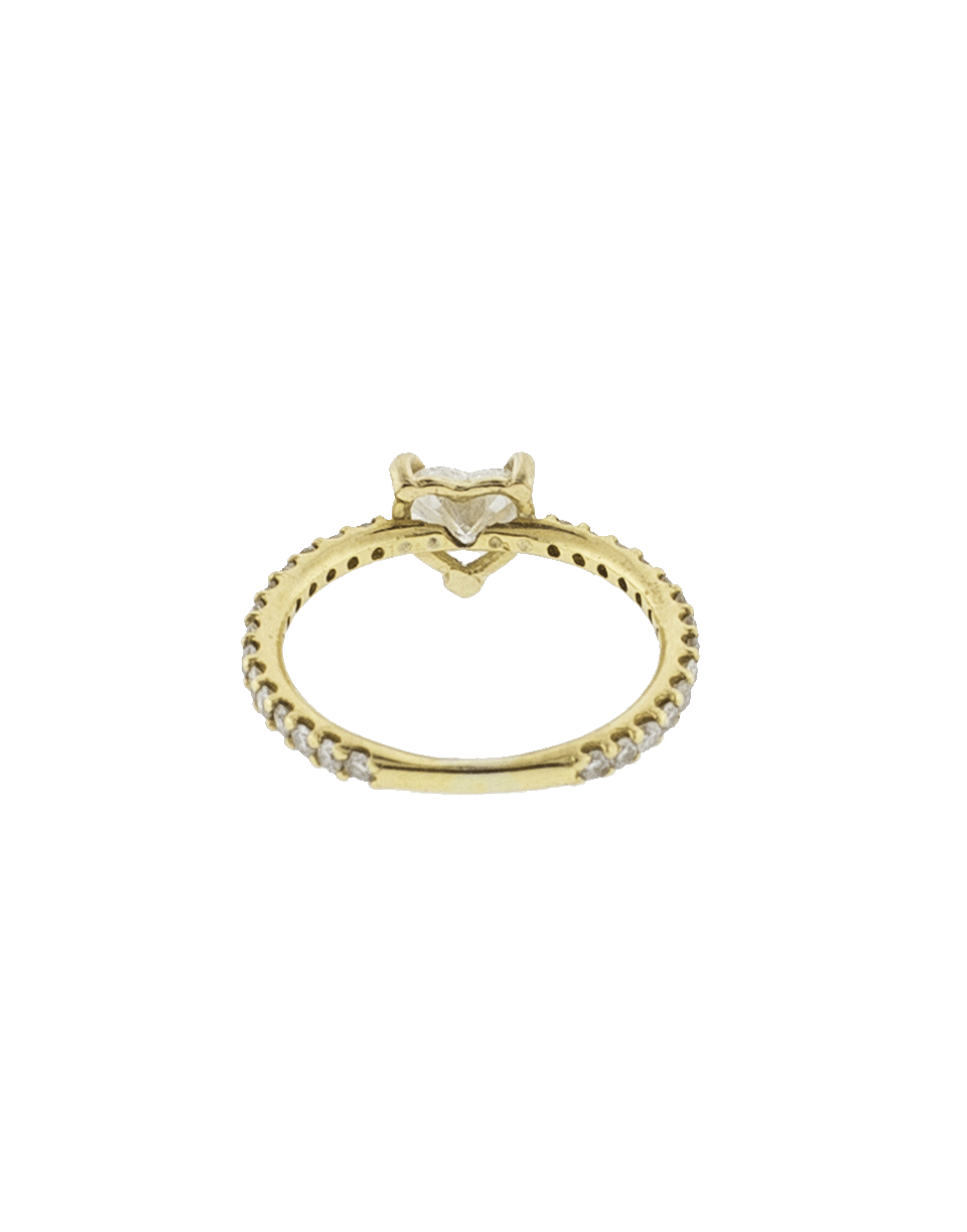 SHAY JEWELRY-Solitaire Pinky Heart Ring-YELLOW GOLD