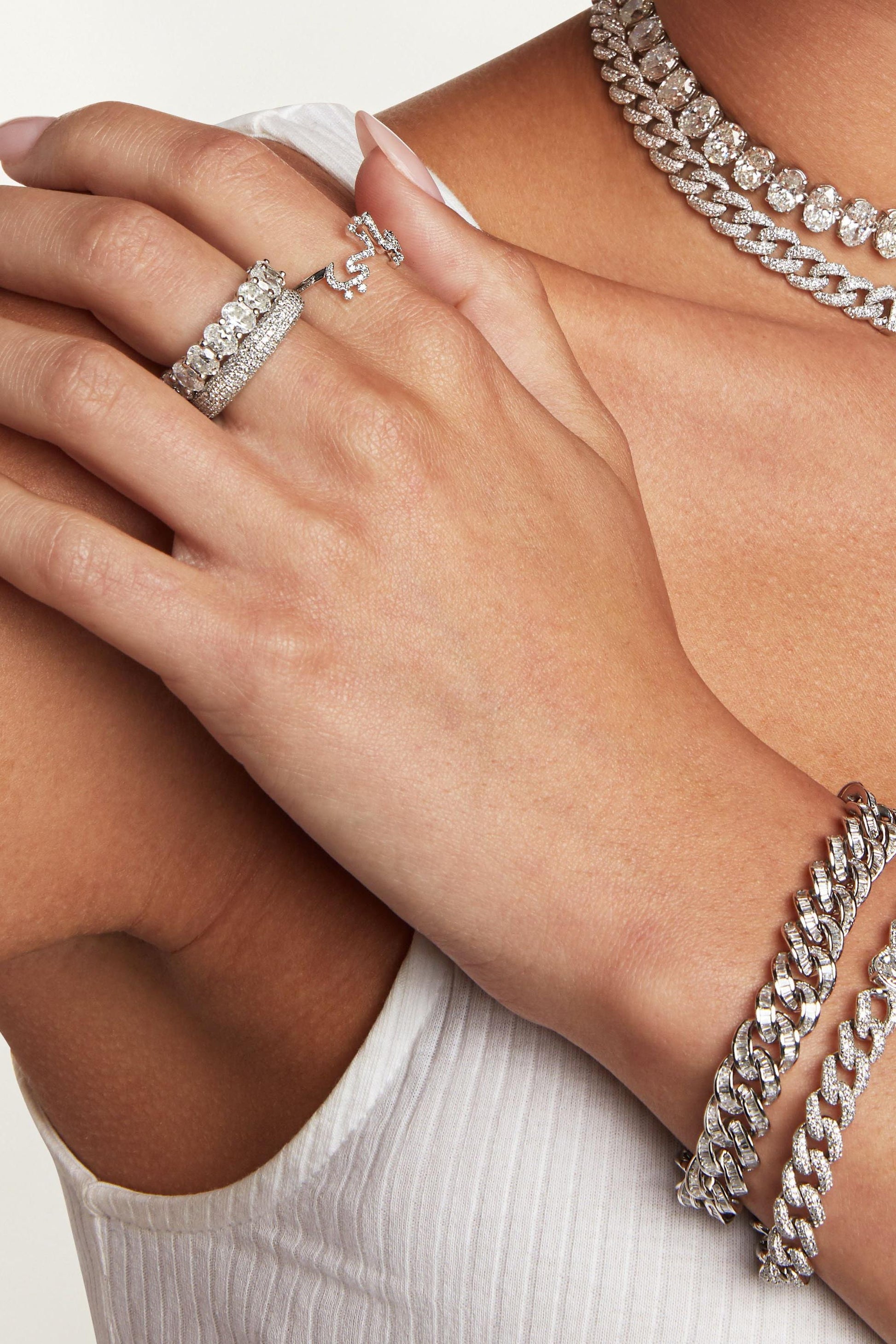 SHAY JEWELRY-Diamond Inside Out Eternity Band-YELLOW GOLD