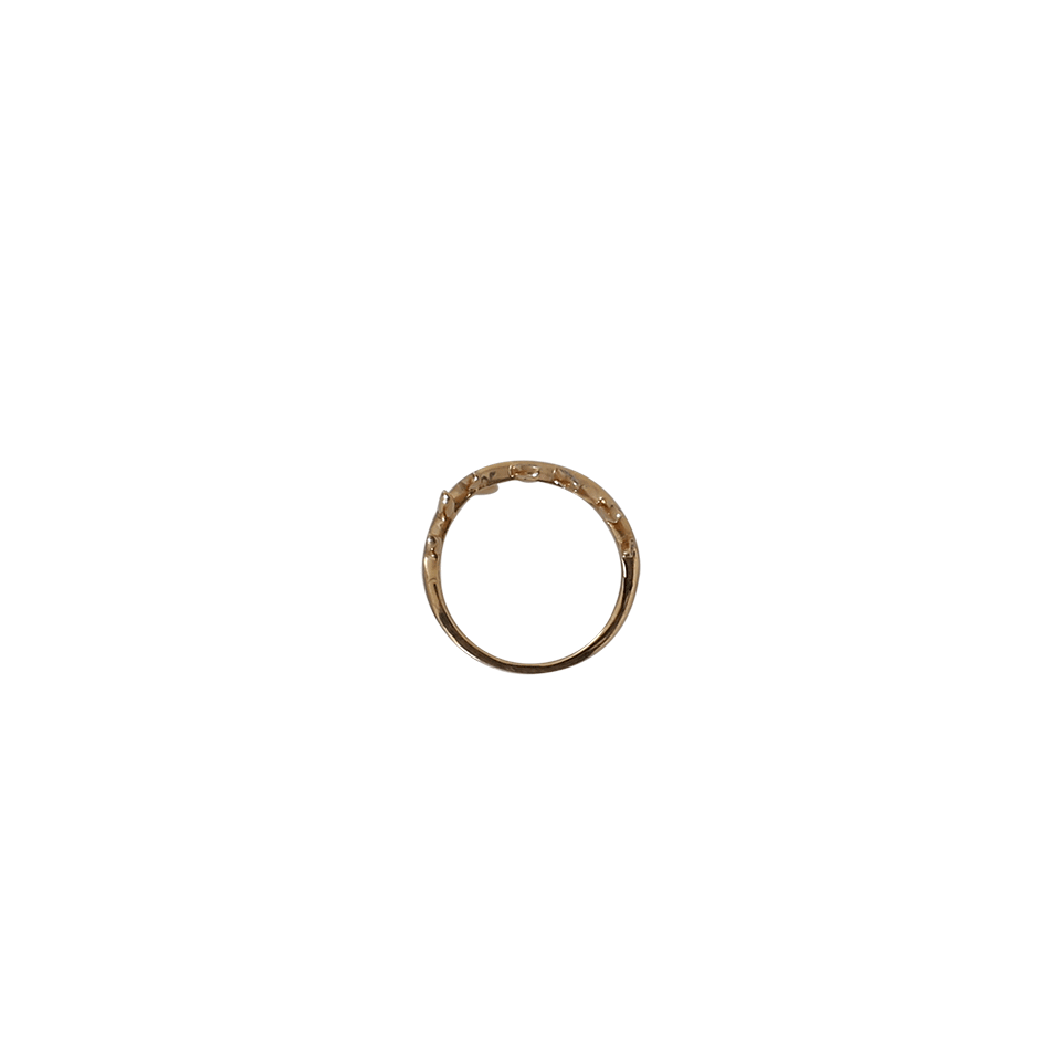 SHAY JEWELRY-Pave Diamond Eternity Leaf Ring-YELLOW GOLD