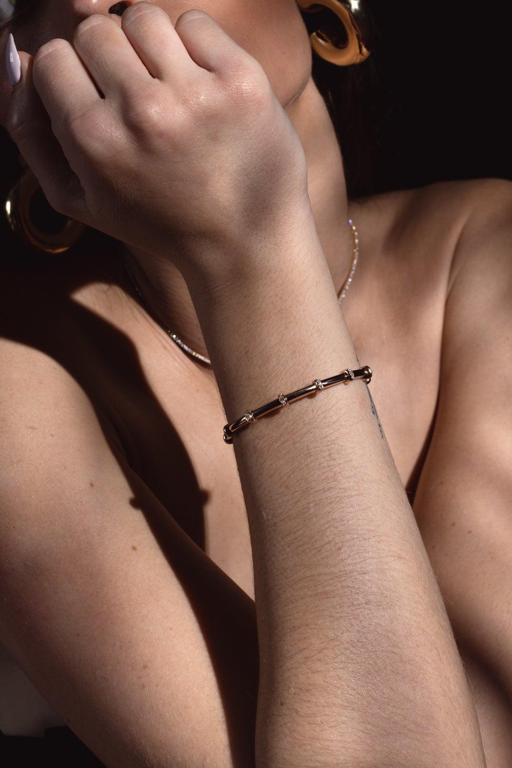 SIDNEY GARBER-Carly Bracelet-ROSE GOLD