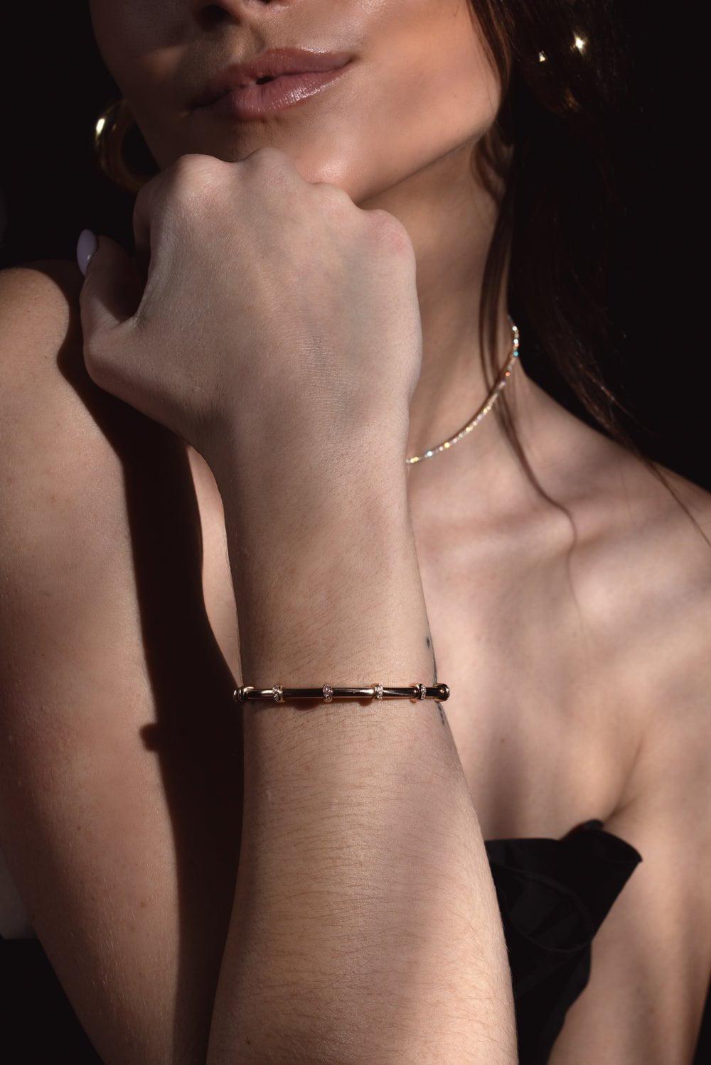 SIDNEY GARBER-Carly Bracelet-ROSE GOLD