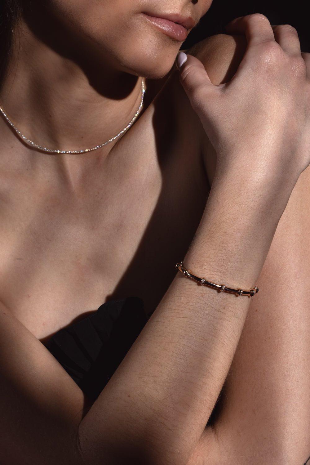 SIDNEY GARBER-Carly Bracelet-ROSE GOLD