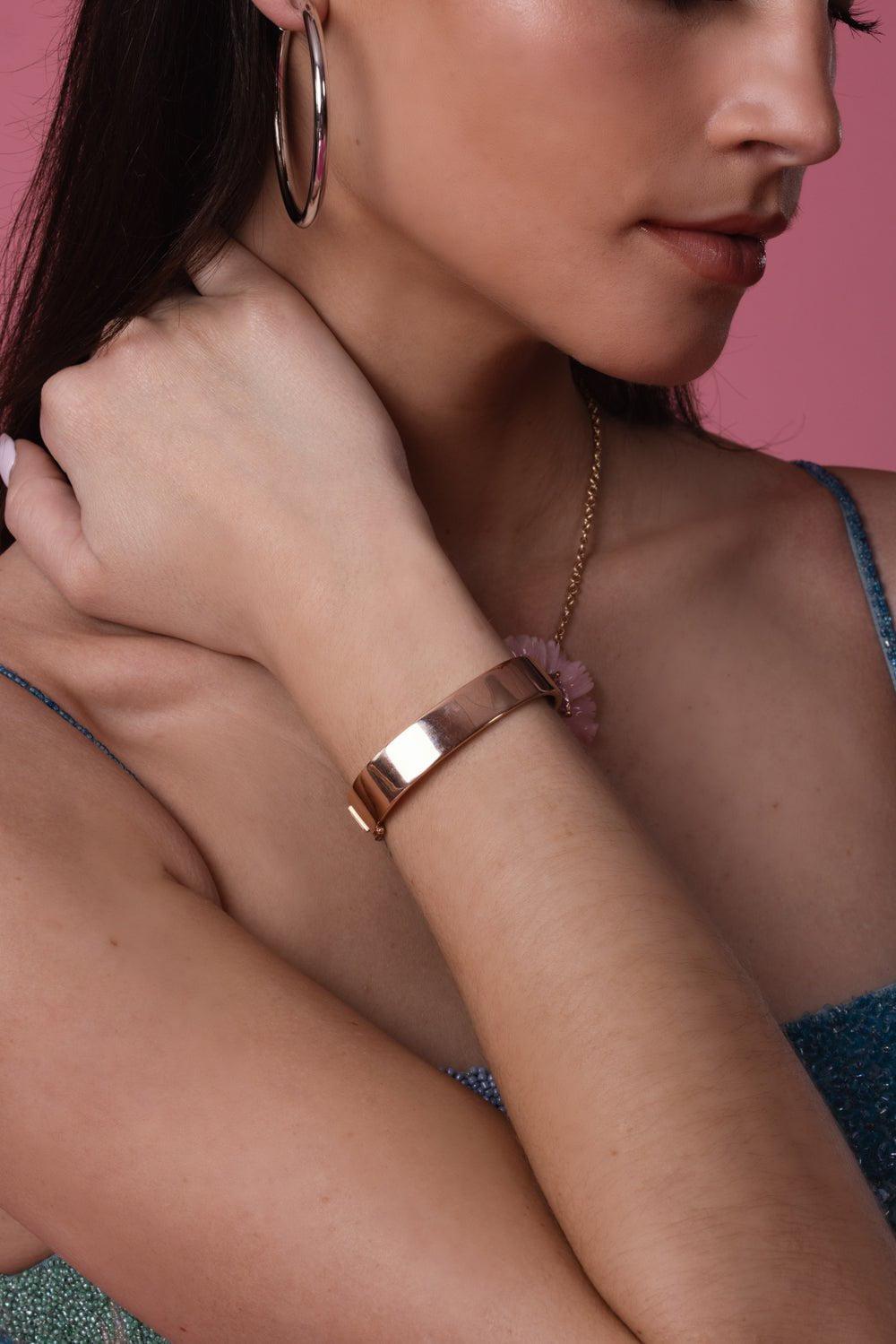 SIDNEY GARBER-Ivy Bangle-ROSE GOLD