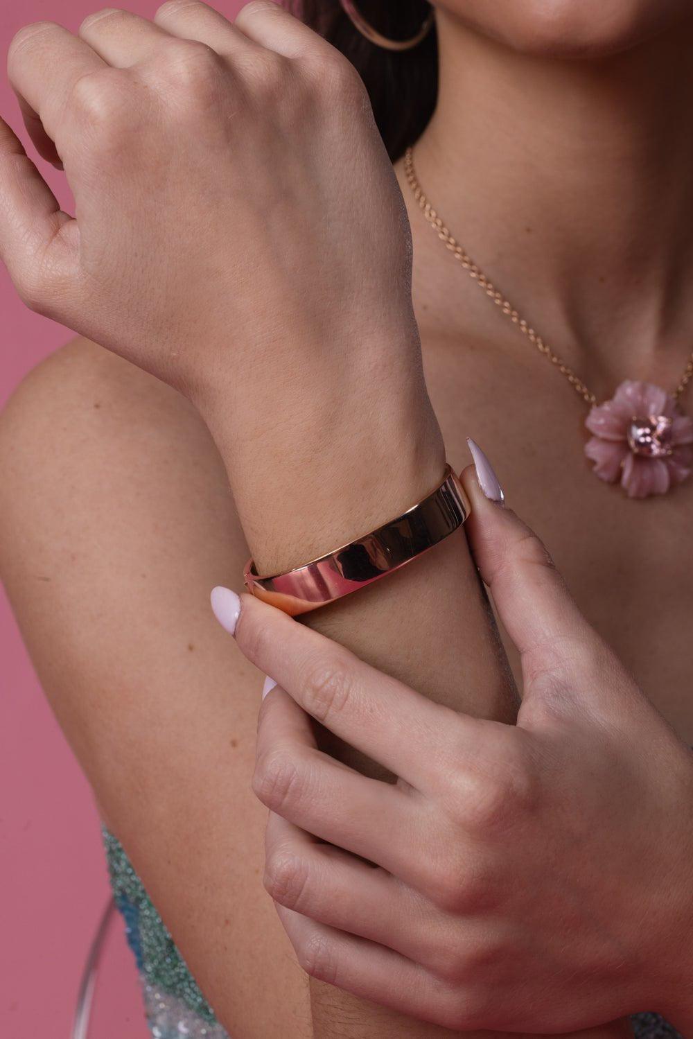 SIDNEY GARBER-Ivy Bangle-ROSE GOLD