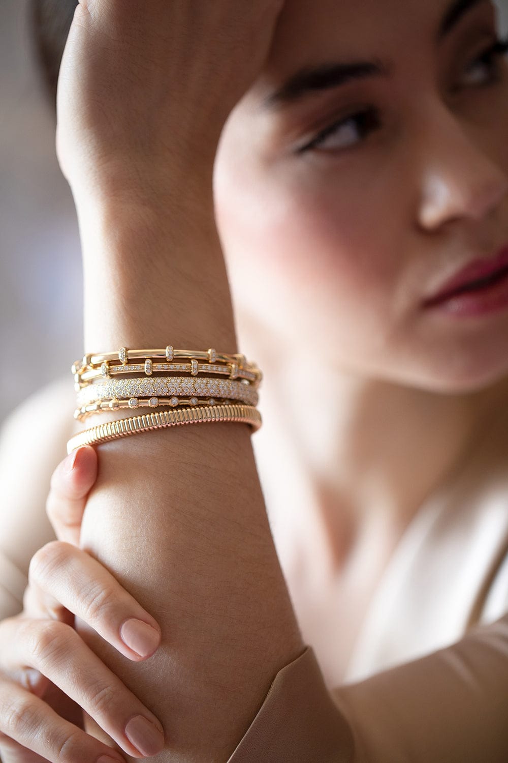 SIDNEY GARBER-Yellow Gold Bettina Bracelet-YELLOW GOLD