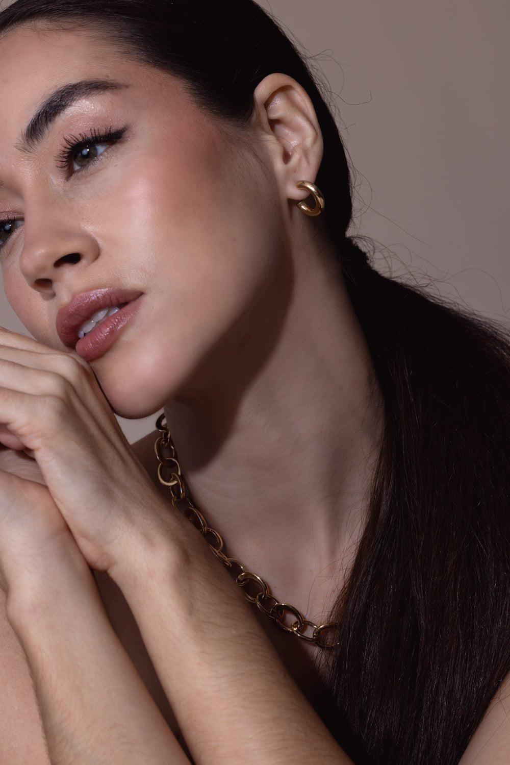 SIDNEY GARBER-Mallory Hoop Earrings - 1.8cm-