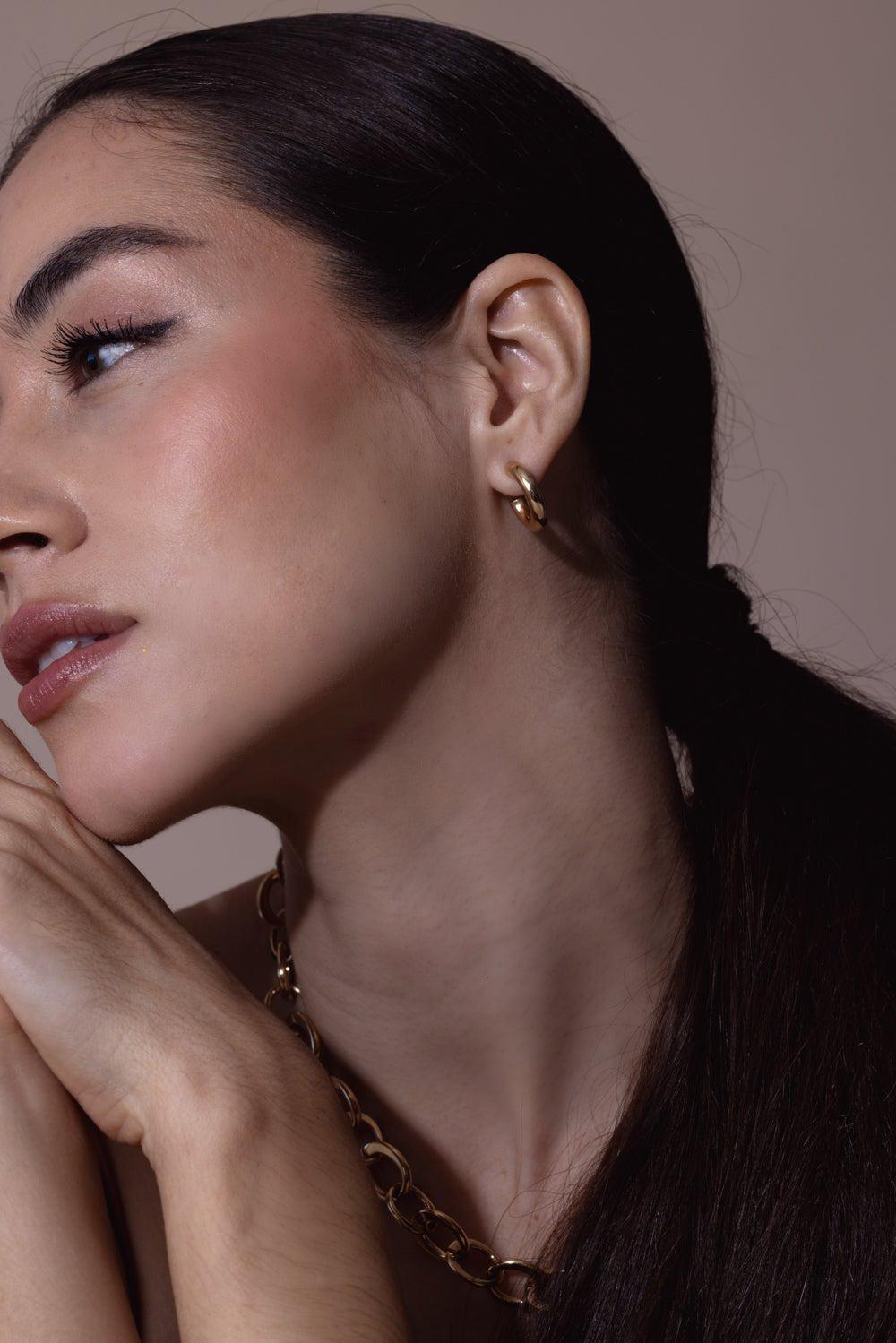 SIDNEY GARBER-Mallory Hoop Earrings - 1.8cm-