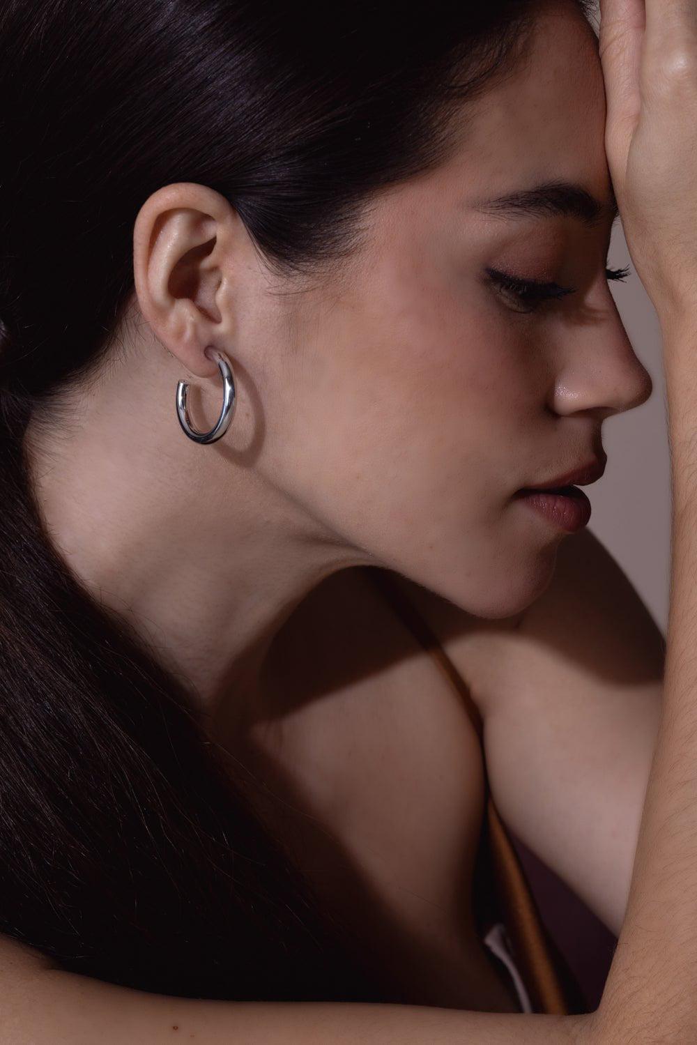 SIDNEY GARBER-Mallory Hoop Earrings - 2.9cm-